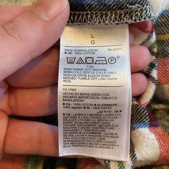 Old Navy Plaid Flannel PJ Pants - Picture 4 of 8